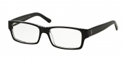 Polo PH2027 Eyeglasses Eyeglasses - 5011 Top Black Crystal