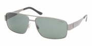 Polo PH3054 Sunglasses Sunglasses - 900271 Brushed Gunmetal / Green
