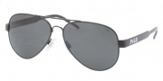 Polo PH3056 Sunglasses Sunglasses - 900387 Shiny Black / Gray