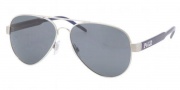 Polo PH3056 Sunglasses Sunglasses - 910487 Brushed Silver / Gray