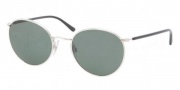 Polo PH3057M Sunglasses Sunglasses - 900171 Shiny Silver / Green