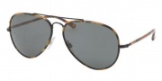 Polo PH3058JM Sunglasses Sunglasses - 900387 Shiny Black / Gray