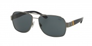 Polo PH3064 Sunglasses Sunglasses - 918687 Brushed Gunmetal / Gray