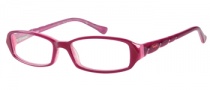 Candies C Abigail Eyeglasses Eyeglasses - BUPK: Burgundy Pink