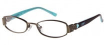 Candies C Beau Eyeglasses Eyeglasses - BRN: Satin Brown 