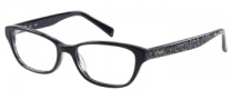 Candies C Isla Eyeglasses Eyeglasses - BLK: Black Grey