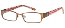Candies C Payton Eyeglasses Eyeglasses - BRN: Satin Brown