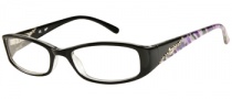 Candies C Sydney Eyeglasses  Eyeglasses - BLK: Black Crystal 