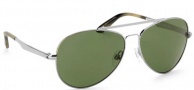 Spy Optic Parker Sunglasses Sunglasses - Silver / Grey Green Polarized 