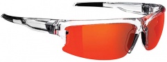 Spy Optic Rivet Sunglasses Sunglasses - Crystal / Bronze W/ Red Spectra