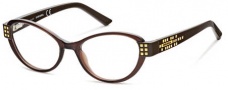 Diesel DL5011 Eyeglasses Eyeglasses - 048 Shiny Trans Dark Brown 