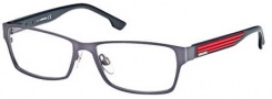 Diesel DL5014 Eyeglasses Eyeglasses - 091 Semi Shiny Satin Blue