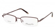 Kenneth Cole New York KC0180 Eyeglasses Eyeglasses - 048 Shiny Dark Brown 