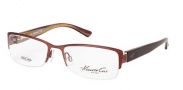 Kenneth Cole New York KC0190 Eyeglasses Eyeglasses - 045 Shiny Light Brown 