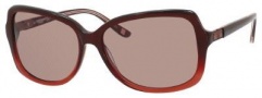 Liz Claiborne 553/S Sunglasses Sunglasses - 0JQL Brunette Fade (CO Red Brown Lens)
