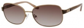 Liz Claiborne 554/S Sunglasses Sunglasses - 0FG1 Almond Brown (Y6 Brown Gradient Lens)