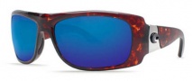 Costa Del Mar Bonita Sunglasses Tortoise Frame Sunglasses - Blue Mirror / 400G