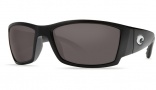 Costa Del Mar Corbina Sunglasses Black Frame Sunglasses - Gray / 580P