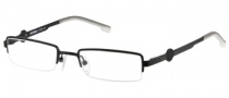Harley Davidson HD 349 Eyeglasses Eyeglasses - SBLK: Satin Black W/ Gray