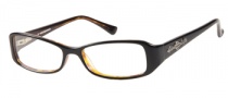 Harley Davidson HD 500 Eyeglasses Eyeglasses - BLK: Black / Demi Amber