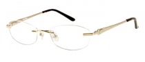 Harley Davidson HD 506 Eyeglasses Eyeglasses - GLD: Shiny Gold