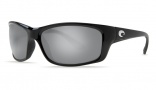 Costa Del Mar Jose Sunglasses Black Frame Sunglasses - Silver Mirror / 580G