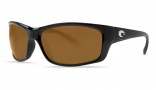 Costa Del Mar Jose Sunglasses Black Frame Sunglasses - Amber / 400G