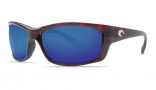 Costa Del Mar Jose Sunglasses Tortoise Frame Sunglasses - Blue Mirror / 580G