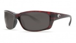 Costa Del Mar Jose Sunglasses Tortoise Frame Sunglasses - Gray / 580P