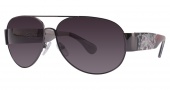 Ed Hardy Zeke Sunglasses Sunglasses - Matte Gun / Grey Gradient