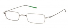 Modo 0136 Eyeglasses Eyeglasses - Brushed Silver