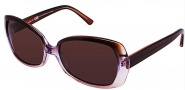 OGI Eyewear 8049 Sunglasses Sunglasses - 1285 Brown Purple / Gradient Brown