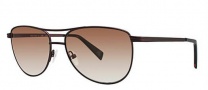 OGI Eyewear 8052 Sunglasses Sunglasses - 1314 Satin Dark Brown 