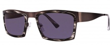 OGI Eyewear 8053 Sunglasses Sunglasses - 1373 Dark Gunmetal / Gray Demi
