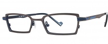 OGI Eyewear 2223 Eyeglasses Eyeglasses - 672 Light Gunmetal Blue