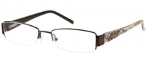 OGI Eyewear 2227 Eyeglasses Eyeglasses - 1189 Deep Burgundy / White Gold 