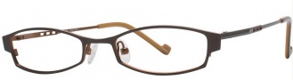 OGI Eyewear 2232 Eyeglasses Eyeglasses - 1250 Dark Brown / Copper