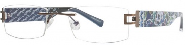 Ed Hardy Lites EHL 810 Eyeglasses Eyeglasses - Bronze