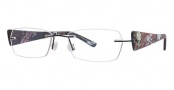 Ed Hardy Lites EHL 816 Eyeglasses Eyeglasses - Black