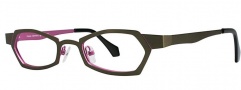 OGI Eyewear 4014 Eyeglasses Eyeglasses - 1167 Olive / Orchid