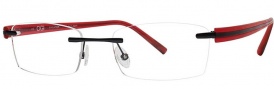 OGI Eyewear 502 Eyeglasses Eyeglasses - 53 Red / Gray 