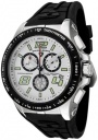 Swiss Legend Men's Sprint Racer 80040 Watch Watches -  80040-02S-BB Black Rubber / Stainless Steel Case / Light Silver Dial
