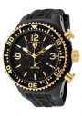 Swiss Legend Men's Neptune 11812P Watch Watches - 11812P-BB-01-GA Black Silicone Strap / Black Dial