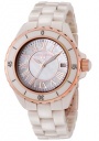 Swiss Legend Women’s Karamica 20050 Watch Watches - 20050-BGWRR Beige Ceramic Band / White Mother of Pearl Dial