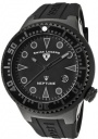 Swiss Legend Neptune 21848D Watch Watches - 21848D-PHT-01 Black Silicone / Black Dial