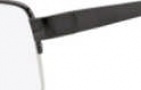 Flexon 445 Eyeglasses Eyeglasses - 001 Black Chrome