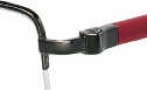 Flexon 474 Eyeglasses Eyeglasses - 001 Black Chrome 