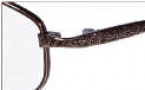 Flexon 486 Eyeglasses Eyeglasses - 255 Camel Blush 