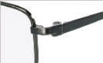 Flexon 661 Eyeglasses Eyeglasses - 001 Black Chrome