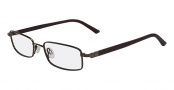 Flexon 665 Eyeglasses Eyeglasses - 201 Dark Shiny Brown